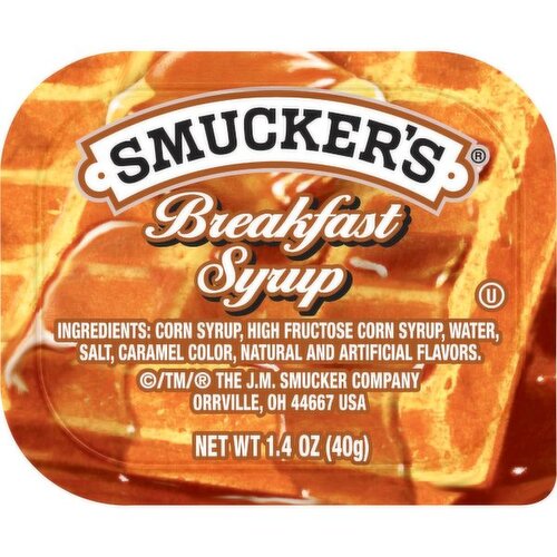 Smuckers Breakfast Syrup 1.4 oz